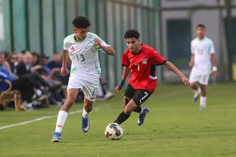 في حضور أبو ريدة.. منتخب مصر للناشئين يهزم الجزائر وديا